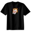 Basic Ronde Hals T-Shirt 140 gr/m2 Zwart Thumbnail