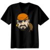 Basic Ronde Hals T-Shirt 140 gr/m2 Zwart Thumbnail