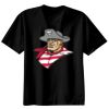 Basic Ronde Hals T-Shirt 140 gr/m2 Zwart Thumbnail