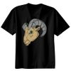 Basic Ronde Hals T-Shirt 140 gr/m2 Zwart Thumbnail