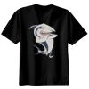Basic Ronde Hals T-Shirt 140 gr/m2 Zwart Thumbnail