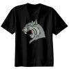 Basic Ronde Hals T-Shirt 140 gr/m2 Zwart Thumbnail