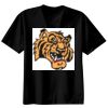 Basic Ronde Hals T-Shirt 140 gr/m2 Zwart Thumbnail