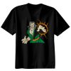 Basic Ronde Hals T-Shirt 140 gr/m2 Zwart Thumbnail