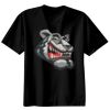 Basic Ronde Hals T-Shirt 140 gr/m2 Zwart Thumbnail