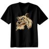 Basic Ronde Hals T-Shirt 140 gr/m2 Zwart Thumbnail