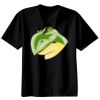 Basic Ronde Hals T-Shirt 140 gr/m2 Zwart Thumbnail