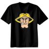 Basic Ronde Hals T-Shirt 140 gr/m2 Zwart Thumbnail