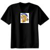 Basic Ronde Hals T-Shirt 140 gr/m2 Zwart Thumbnail