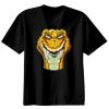 Basic Ronde Hals T-Shirt 140 gr/m2 Zwart Thumbnail