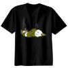 Basic Ronde Hals T-Shirt 140 gr/m2 Zwart Thumbnail
