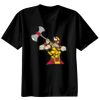 Basic Ronde Hals T-Shirt 140 gr/m2 Zwart Thumbnail