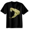 Basic Ronde Hals T-Shirt 140 gr/m2 Zwart Thumbnail