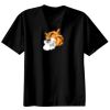 Basic Ronde Hals T-Shirt 140 gr/m2 Zwart Thumbnail