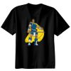 Basic Ronde Hals T-Shirt 140 gr/m2 Zwart Thumbnail