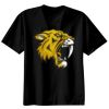 Basic Ronde Hals T-Shirt 140 gr/m2 Zwart Thumbnail