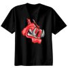 Basic Ronde Hals T-Shirt 140 gr/m2 Zwart Thumbnail