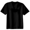 Basic Ronde Hals T-Shirt 140 gr/m2 Zwart Thumbnail