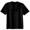 Basic Ronde Hals T-Shirt 140 gr/m2 Zwart Thumbnail