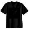 Basic Ronde Hals T-Shirt 140 gr/m2 Zwart Thumbnail