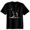 Basic Ronde Hals T-Shirt 140 gr/m2 Zwart Thumbnail