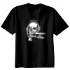 Basic Ronde Hals T-Shirt 140 gr/m2 Zwart Thumbnail