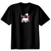 Basic Ronde Hals T-Shirt 140 gr/m2 Zwart Thumbnail