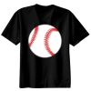 Basic Ronde Hals T-Shirt 140 gr/m2 Zwart Thumbnail