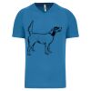 Heren-sport-t-shirt V-hals Thumbnail