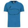 Heren-sport-t-shirt V-hals Thumbnail