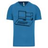 Heren-sport-t-shirt V-hals Thumbnail