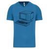 Heren-sport-t-shirt V-hals Thumbnail