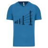 Heren-sport-t-shirt V-hals Thumbnail