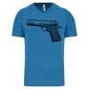 Heren-sport-t-shirt V-hals Thumbnail
