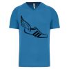 Heren-sport-t-shirt V-hals Thumbnail