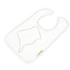 Sublimatie slabbetje met klitteband Thumbnail